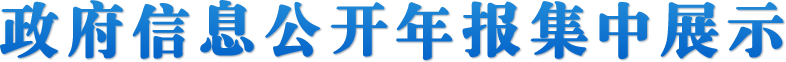 政府信息公开年报集中展示