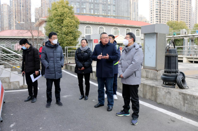 张铭副市长调研城市生命线项目